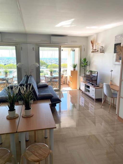 Studio Port Marina - Parking Prive, Climatise Au Ducal Villeneuve-Loubet Esterno foto