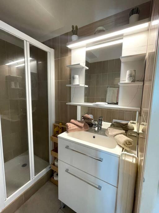 Studio Port Marina - Parking Prive, Climatise Au Ducal Villeneuve-Loubet Esterno foto