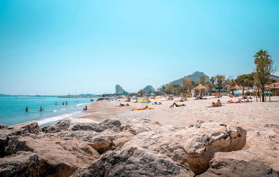 Studio Port Marina - Parking Prive, Climatise Au Ducal Villeneuve-Loubet Esterno foto